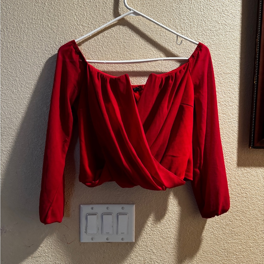 Long sleeve blouse
